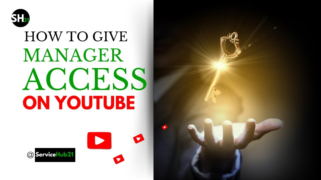 How To Give Manager Access On YouTube - YouTube