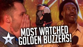 MOST WATCHED GOLDEN BUZZER AUDITIONS! | Britain's Got Talent