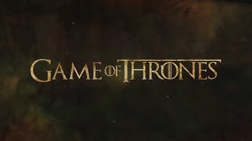 GAME of THRONES opening sequence w/ style of THE WALKING DEAD. Mashup!