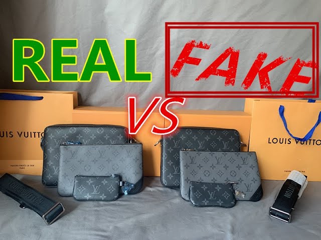 Real vs fake LV Trio Messenger Bag Detailed Review M69443 