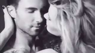 Adam Levine and Supermodel Anne V. - VOGUE Magazine