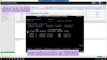 IBM AS/400: Introducción al BRMS