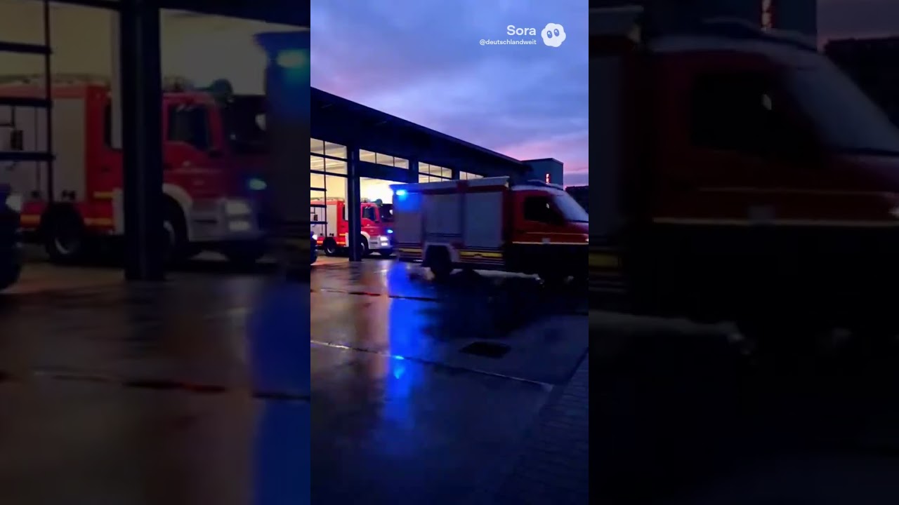 Feuerwehreinsatz – wenn die Roboterstimme ruft