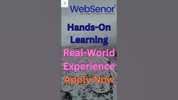 Kickstart Your Career with Digital Marketing Internship at WebSenor!