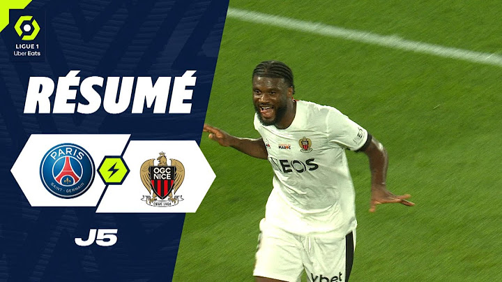 PARIS SAINT-GERMAIN - OGC NICE (2 - 3) - Résumé - (PSG - OGCN) / 2023-2024