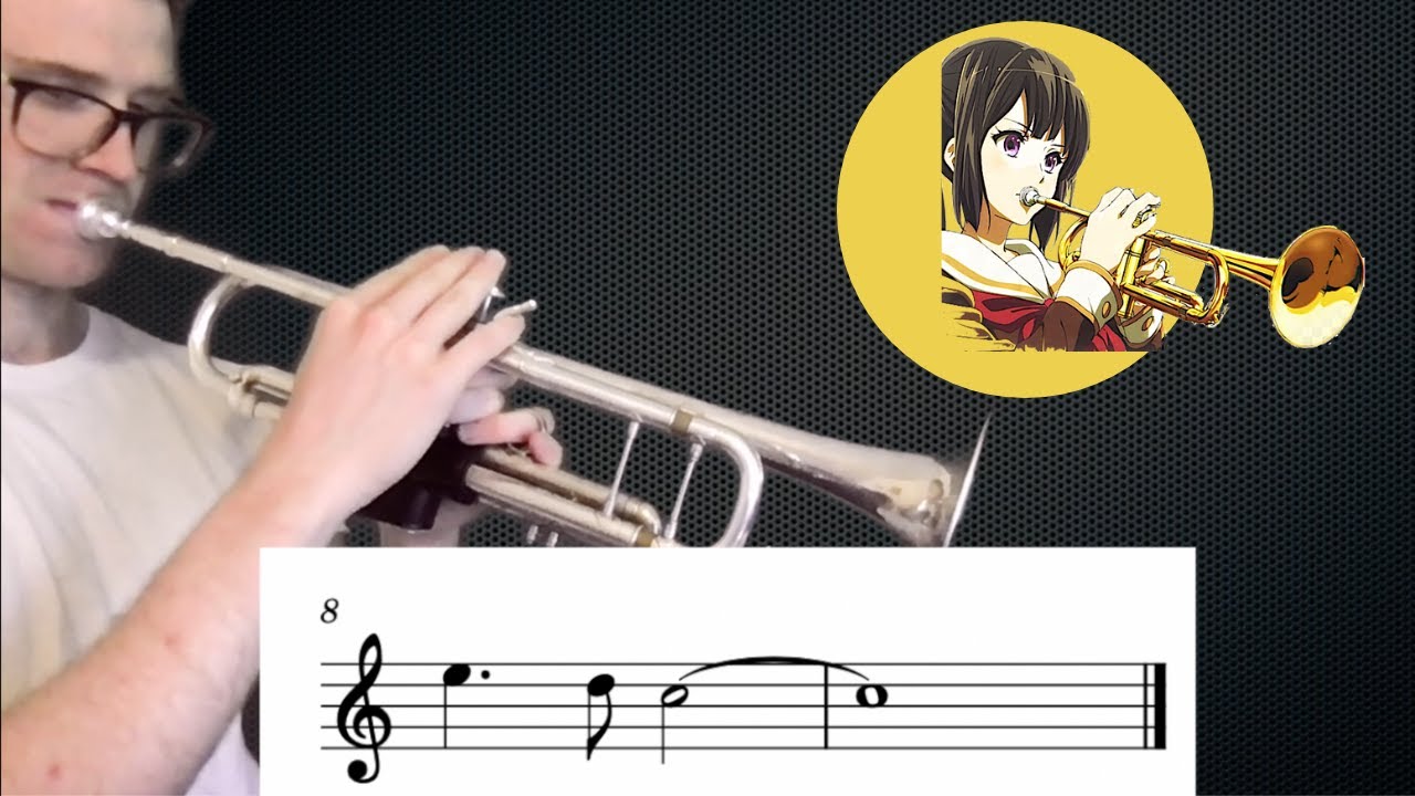 Hibike! Euphonium Trumpet Solo (Kokou no Trumpet Cover) - YouTube