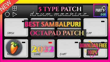5 type Sambalpuri mobile Octapad patch playing  on Mobile Octapad | sambalpuri baja/Sambalpuri Patch