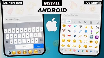 iPhone Apple Keyboard On Android😍 iOS keyboard for any android