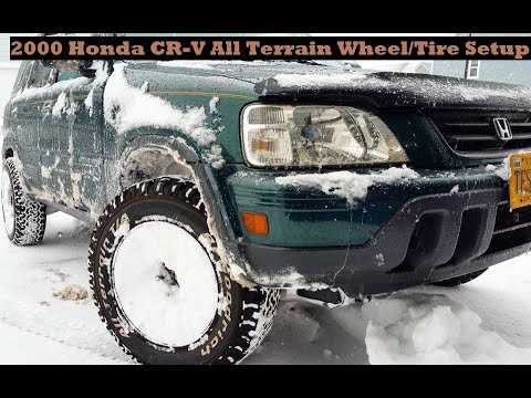 2000 Honda CR-V All Terrain Wheel/Tire Setup