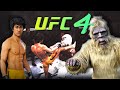Snow Yeti vs. Bruce Lee (EA sports UFC 4)