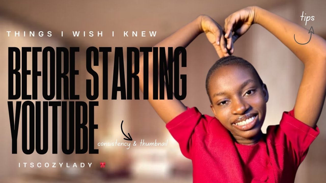 Things I Wish I Knew Before Starting YouTube 🎀 (Beginner Guide) - YouTube