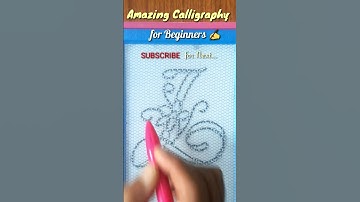 Calligraphy Handwriting✍️| Calligraphy for Beginners👌 #shorts #shortsvideo #calligraphy #trending
