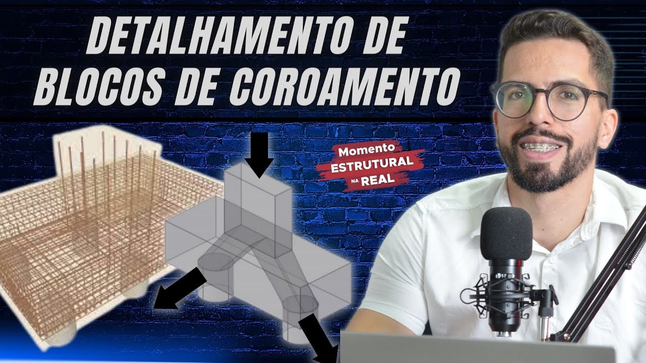 46 BLOCO DE COROAMENTO DETALHAMENTO E EXECU O MOMENTO ESTRUTURAL 46 bloco de coroamento detalhamento e execu o momento estrutural