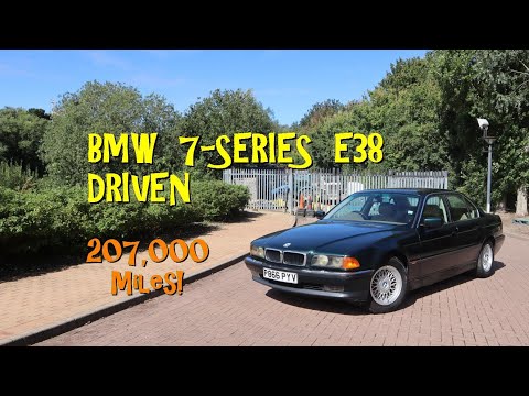 1996 BMW 740i E38 Test Drive. 207,000 miles!