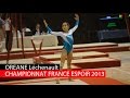 Orane lchenault vice championne de france espoir 2013