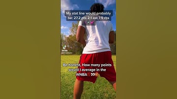 What would my WNBA stat line be⁉️👀🏀⭐️ #basketball #nba #wnba #shorts