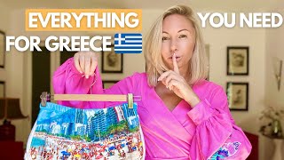HOW TO PACK FOR GREECE  MUST  WATCH Before You Travel to Greece! I Packing Tips I Greece Travel