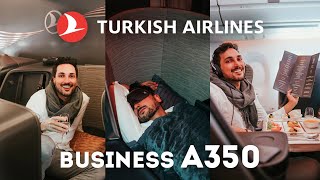 Turkish Airlines é boa? Dentro da classe executiva do A350 do Brasil a Istambul na Turquia