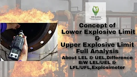 Concept of LEL & UEL & Difference Between LEL/UEL & LFL & UFL  Process Safety | EHS Academy