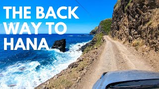 Road to Hana Back Side Adventure | Would You Drive This? | Hana to Upcountry Maui