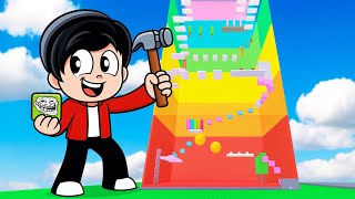 CONSTRUI MI PROPIA TORRE TROLL en Roblox 😱