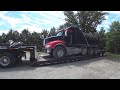 Подготовка грузовика и выезд в первый рейс. Kenworth W900L