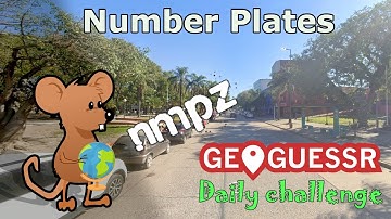 Geoguessr Daily Challenge - NMPZ - These Number Plates Are Starting To Become Rare