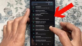 How To Install Dark Theme on Samsung Galaxy A7 (2018) screenshot 2
