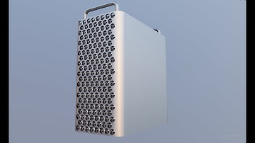 modeling the new apple mac pro in blender 2 8