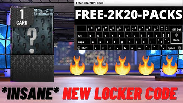 INSANE NEW LOCKER CODE IN NBA 2K20
