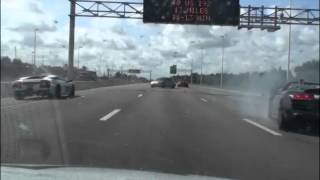 Reckless Audi R8 Driver's Massive Crash screenshot 3