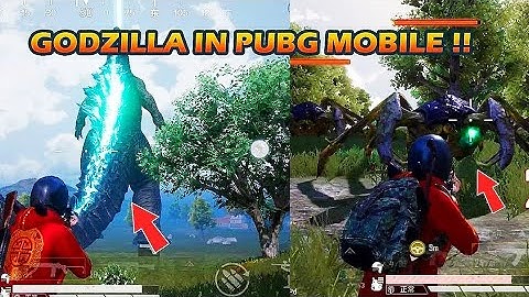 PUBG MOBILE GODZILLA VS KONG  MODE / GODZILLA ON ERANGEL MAP - THIS IS INSANE |2021 PUBG UPDATE