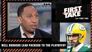 Stephen A. isn't sold on Aaron Rodgers leading the Packers to the playoffs 👀 | First Take