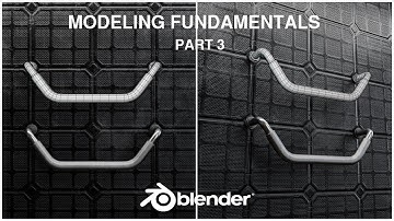 How To Model Without Using Curve In Blender _ Blender Subdivision Surface Modeling Tutorial