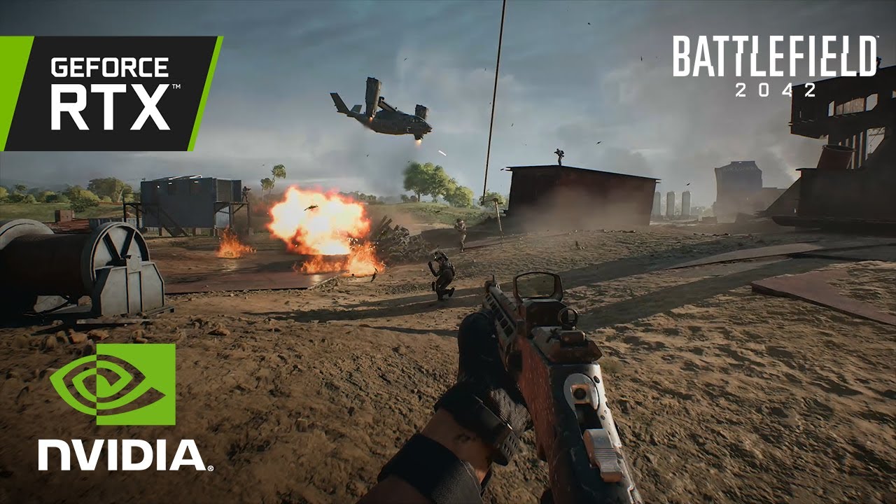 nvidia Update New Battlefield 2042 | Official PC Trailer With RTX On