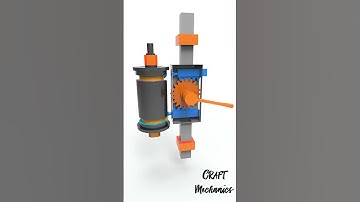 Barrel Cam Mechanism #solidworks #autocad #engineering #3dprinting #3dprinting #cad #mechanical