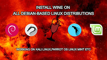 INSTALL WINE ON ALL DEBIAN-BASED LINUX DISTRIBUTIONS | 2021 | WORKING METHOD ✅| RUN .exe ON LINUX