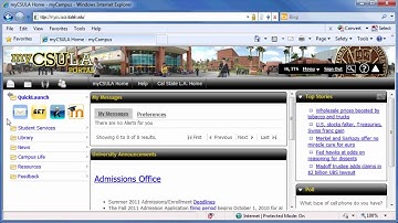 Navigating MyCalStateLA Portal