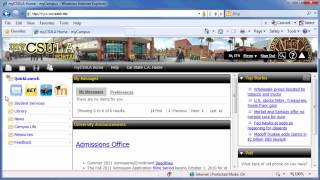 Navigating MyCalStateLA Portal