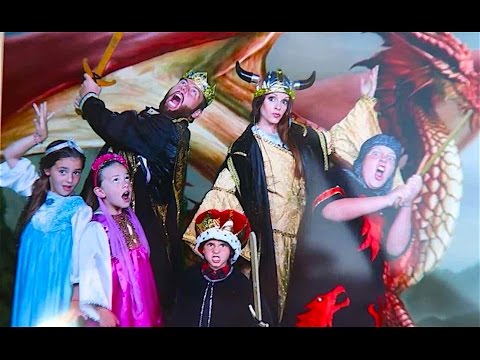 FIGHTING DRAGONS AS A FAMILY!