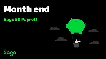 Sage 50 Payroll (VK) - Maandeinde