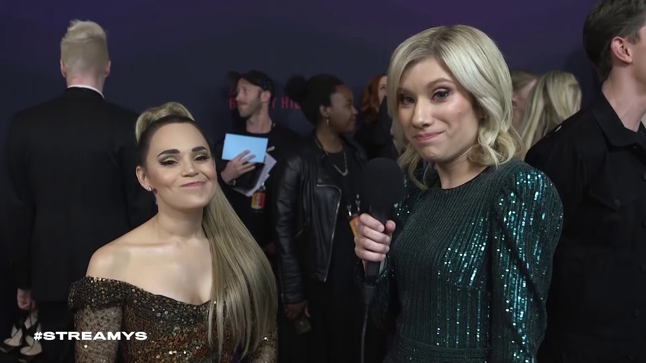 Rosanna Pansino Red Carpet Interview Streamy Awards 2019