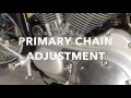 How To Adjust Harley Davidson Sportster Primary Chain