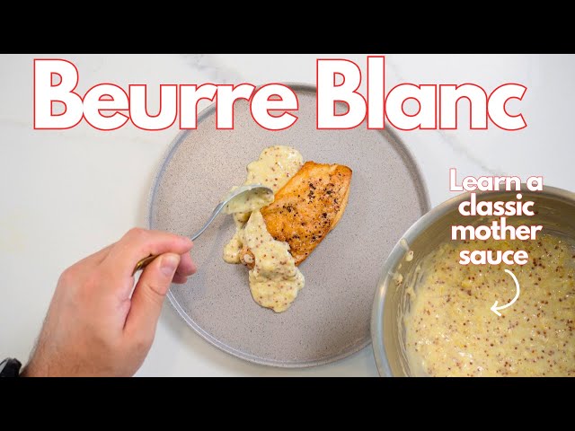 Buttersauce warm halten (Beurre blanc)