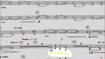 forScore - aantekeningen verplaatsen met selectie