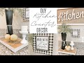 DIY DOLLAR TREE AND AMAZON KITCHEN COUNTER DECOR