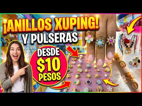 💍 Joyeria que NADIE MAS TIENE 😱 Desde $10 PESOS 💍 Anillos Xuping y Anillos de Semanarios 😱