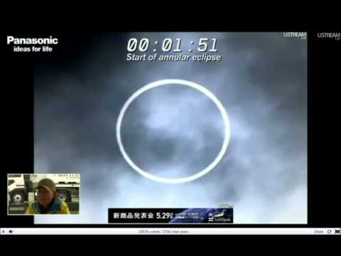3 Pictures of May 20, 2012 Solar Eclipse (Japan)