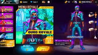 NOVA ATUALIZAÇÃO, OURO ROYALE, SKIN ESTILHAÇO FF, DIAMANTE ROYALE, NOVIDADES FREE FIRE