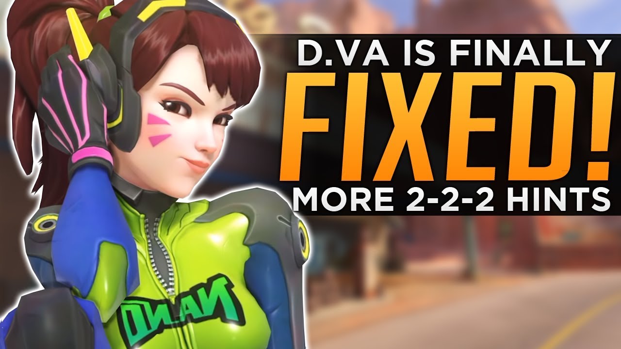 Overwatch: D.Va Finally FIXED! - More 2-2-2 Hints!